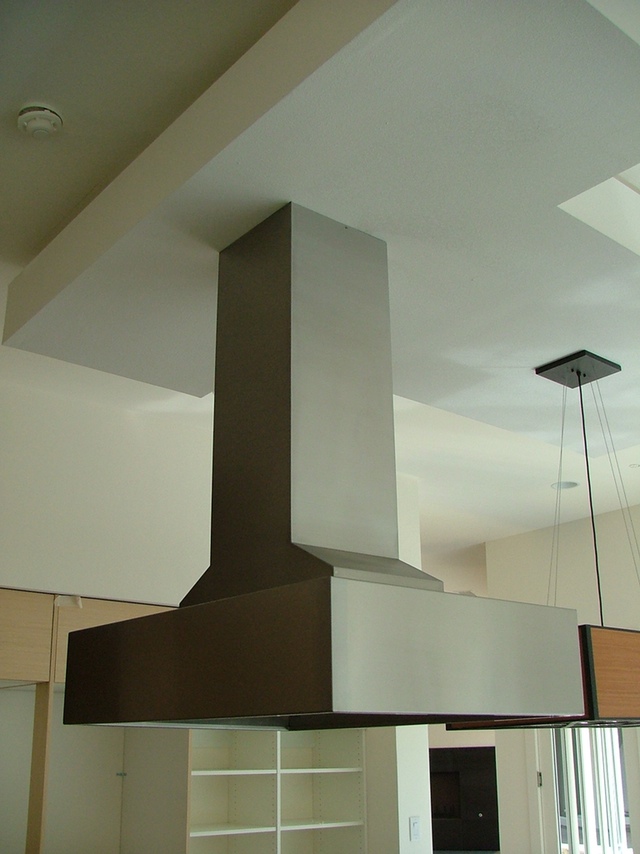 Vent Hood over Island