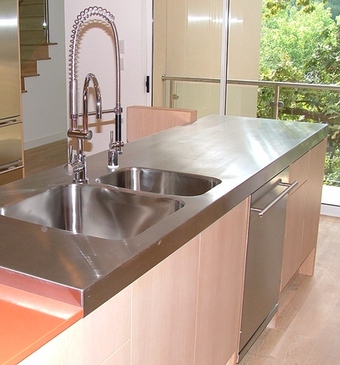 Stainless Steel Counters